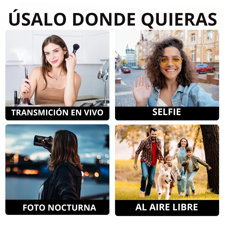 SELFIEGLOW™ TRÍPODE TELESCÓPICO